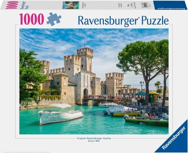 Puzzle Ravensburger Lago di Garda, Italia 1000 de piese