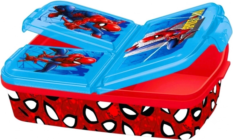 Cutie de prânz cu compartimente multiple Spider-Man