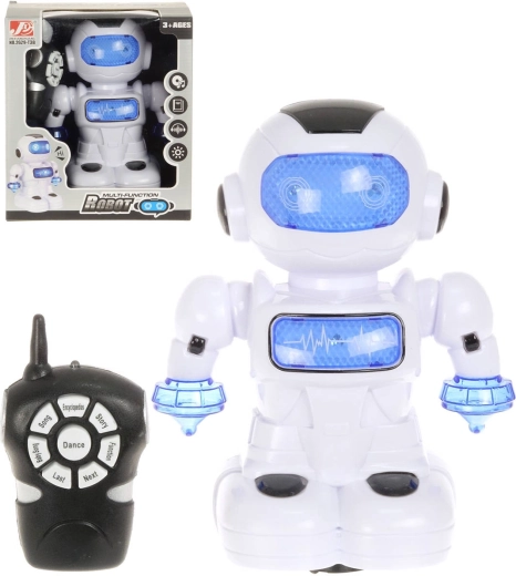 Robot RC cu telecomandă, 22 cm, cu lumină și sunet