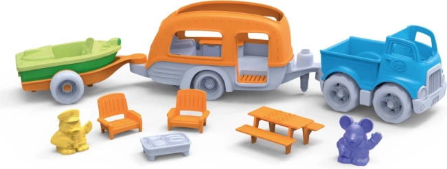 Green Toys Set De Camping Pentru Copii