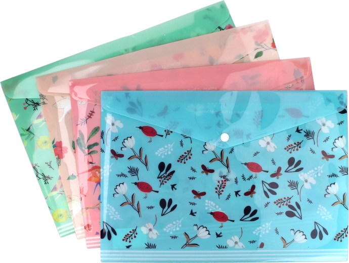 Mapă cu capse 26 × 36 cm „Flori”