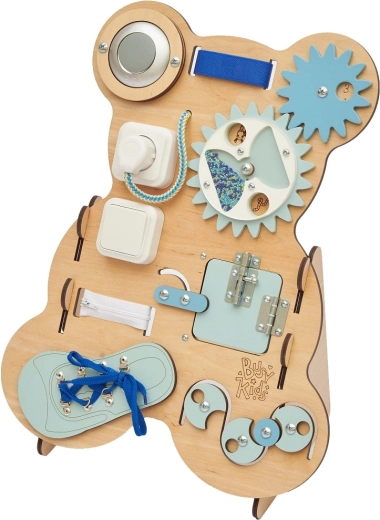 BusyKids Montessori busy board Ursuleț