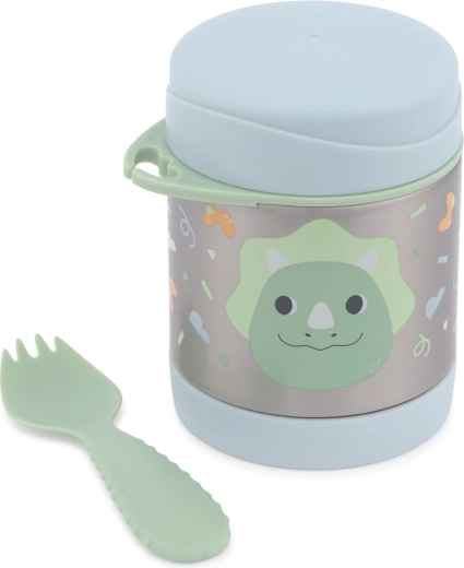 Skip Hop Termos pentru mâncare cu spork Besties Squad Dino
