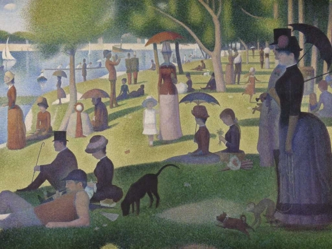 RAVENSBURGER puzzle Duminică după-amiaza pe insula La Grande Jatte, 1500 piese
