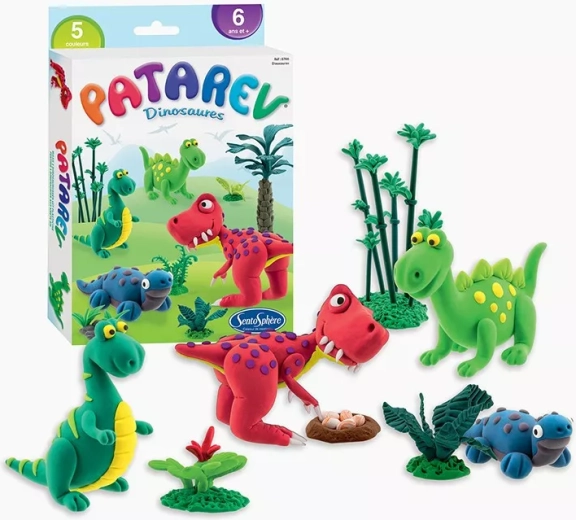 Sentosphere Plastilină Patarev mini dinozauri