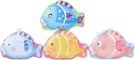 Pușculiță metalică pește cu lacăt