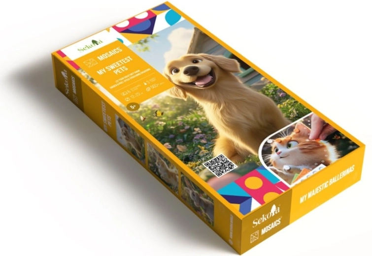 Sekoia set creativ de mozaic Animăluțe de companie