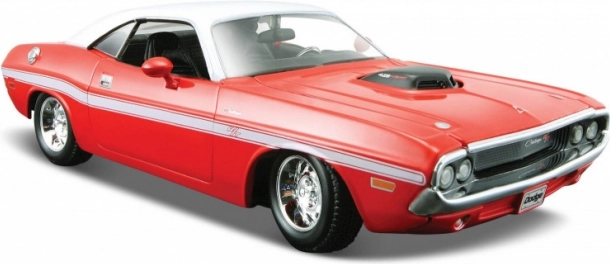 Model mașină Dodge Challenger 1970 1:24 roșu