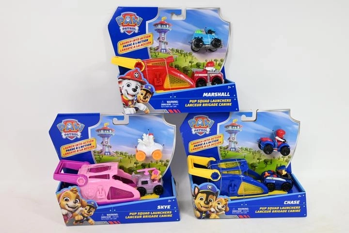 Spin Master Patrula Cățelușilor mini vehicul cu lansator