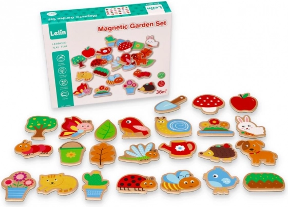 Magnetice Grădină - Set 24 Bucăți