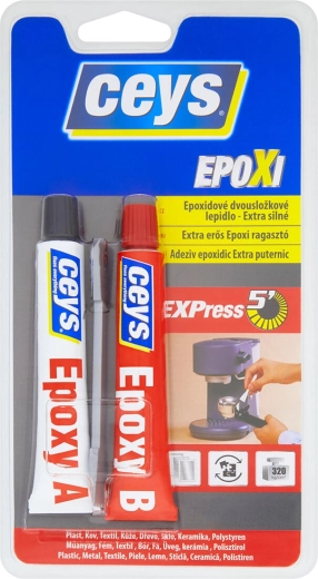 Adeziv epoxidic EPOXICEYS 5 min, tub 30 ml