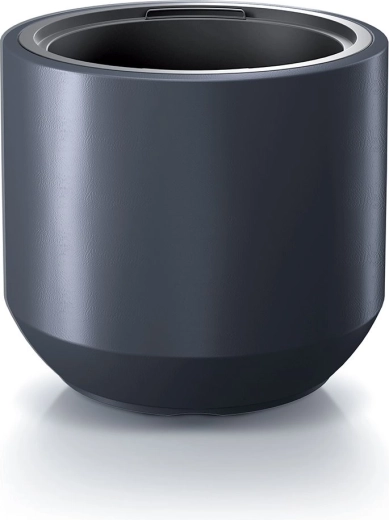 Ghiveci cu inserție 29,8 cm antracit