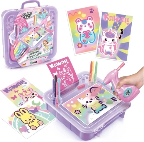 EPEE Projekt Art – valiză mică pentru mica artistă kawaii cu airbrush electronic
