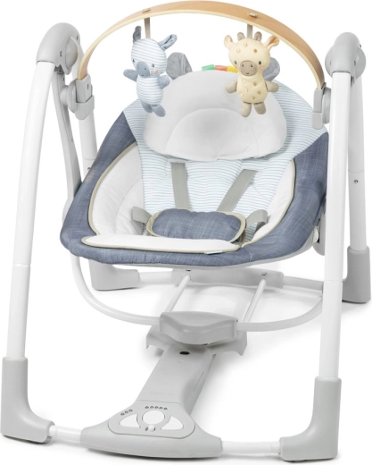 Ingenuity leagăn portabil Swing'n Go Chambray