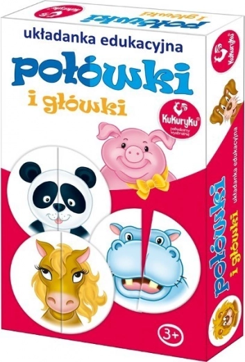 Puzzle vesel Polówki i główki pentru copii