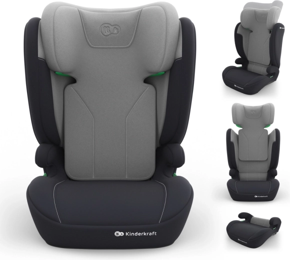 Kinderkraft scaun auto i-Spark 2 Plus i-Size 100–150 cm gri