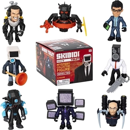 Cobi Skibidi Toilet figurină de colecție misterioasă, seria 2