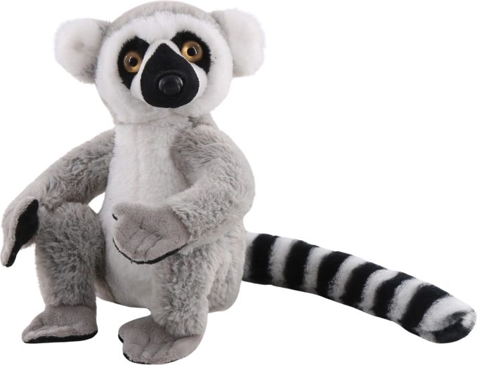 Lemur de pluș așezat 20 cm