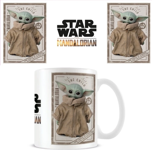 Cană ceramică Star Wars Mandalorian – The Child (Baby Yoda), 325 ml