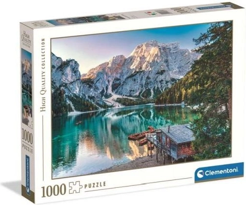 Puzzle Clementoni Emerald Lake Braies, 1000 de piese