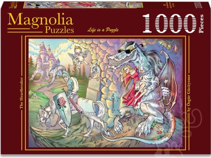 Puzzle Magnolia „Spărgătorul de inimi” 1000 de piese