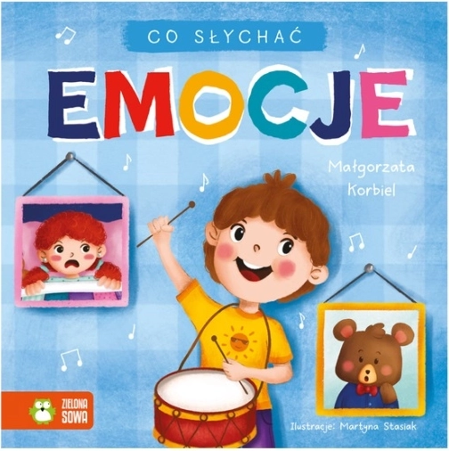 Ce se aude: Emoții – carte cartonată pentru cei mai mici