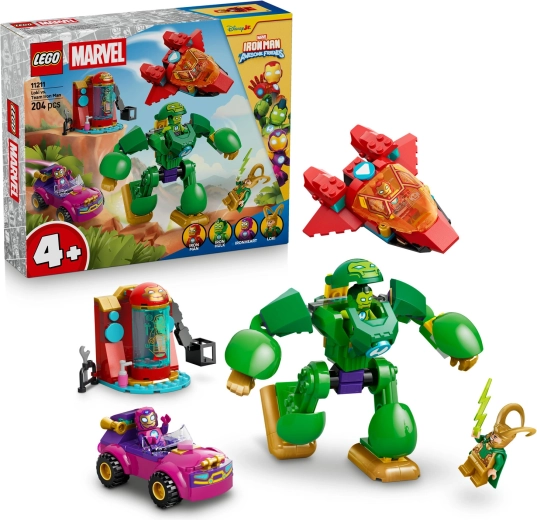 LEGO Marvel Loki împotriva echipei lui Iron Man