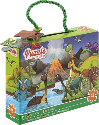 Moxy Puzzle Dinozauri 45 de piese