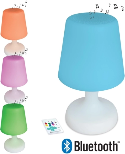 Boxă Bluetooth rezistentă la apă cu lampă LED