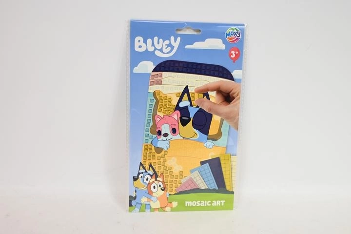 Mozaic creativ Bluey A5 cu autocolante din spumă