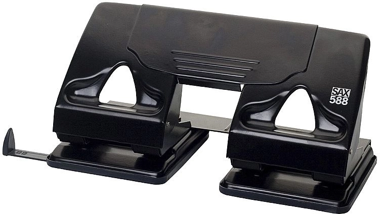 Perforator cu 4 găuri SAX 588 negru