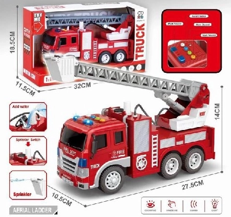 Autospecială de pompieri cu tracțiune 1:16