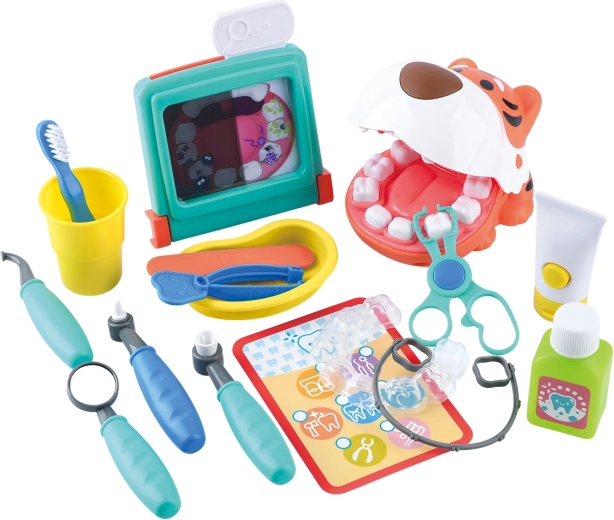 Playgo set stomatologic cu tigru - 1 bucată
