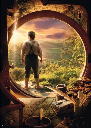Puzzle Hobbit: Părăsirea Bag End 1000 piese
