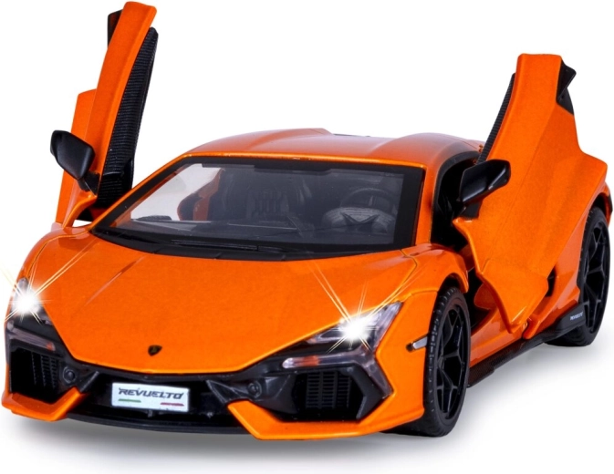 Model metalic Lamborghini Revuelto 1:32 portocaliu