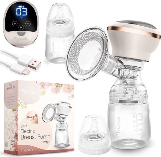 Pompă electrică pentru sân cu trei faze Nukido