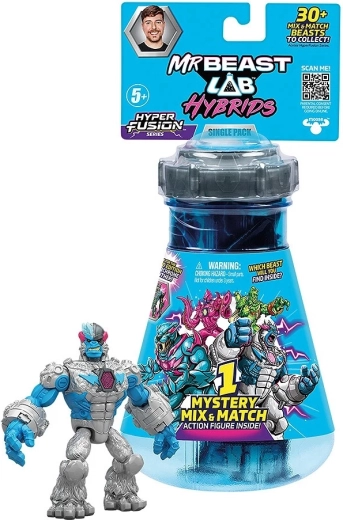 Figurină MRBEAST Lab Hybrids Hyper Fusion – mix & match misterios