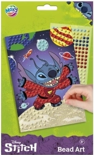 Realizează un tablou cu Stitch – set creativ cu autocolante tip mărgele