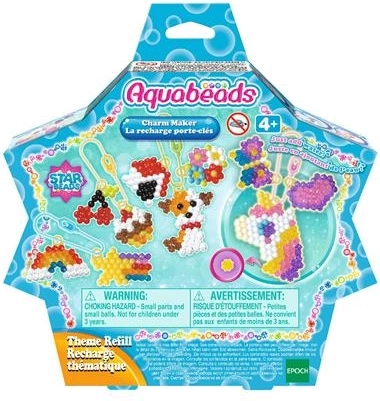 Aquabeads mărgele magice în formă de stea cu pandantive