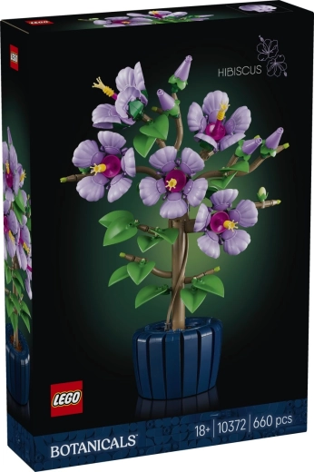 LEGO Botanicals Hibiscus 10372 - set de construcție pentru adulți