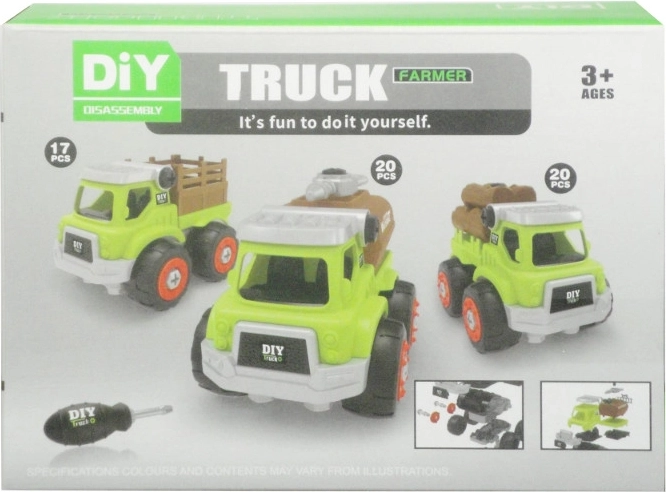 Mașină de înșurubat pentru copii, 3 variante