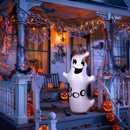 Fantoma gonflabilă de Halloween, 120 cm