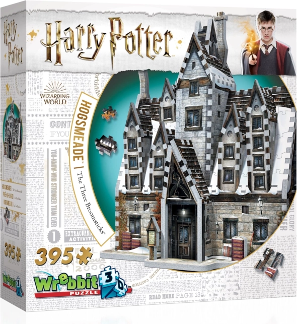 WREBBIT puzzle 3D HARRY POTTER: La Trei Mături – 395 piese