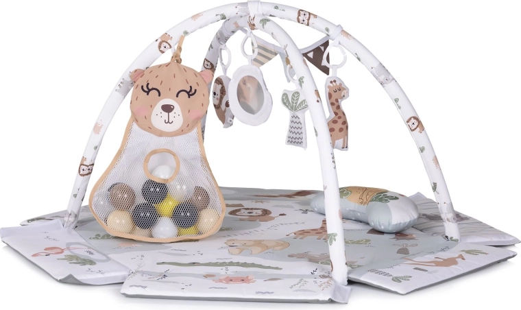 Chipolino saltea de joacă cu mingi 2-în-1 Animal Adventures