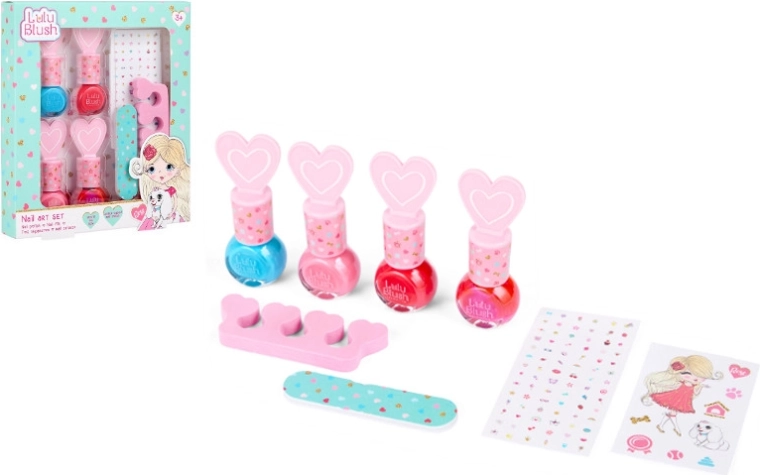 Create It! Lulu Blush set pentru decorarea unghiilor