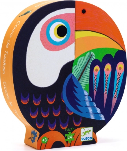 DJECO Puzzle Tucan Coco 24 de piese
