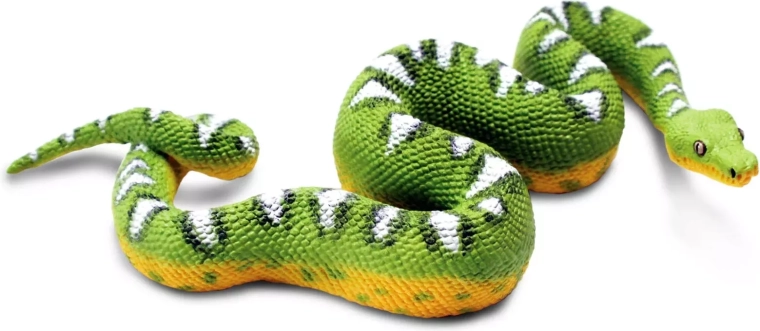 Safari Ltd. figurină șarpe verde (psohlavec) - 1 bucată