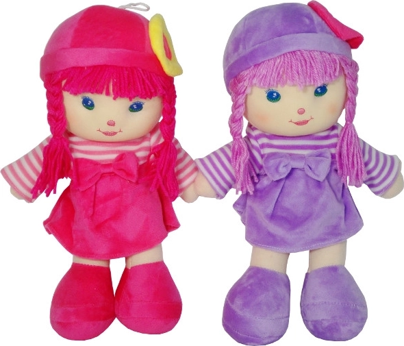 Păpușă din material textil Dorotka 36 cm – cântă și vorbește în poloneză