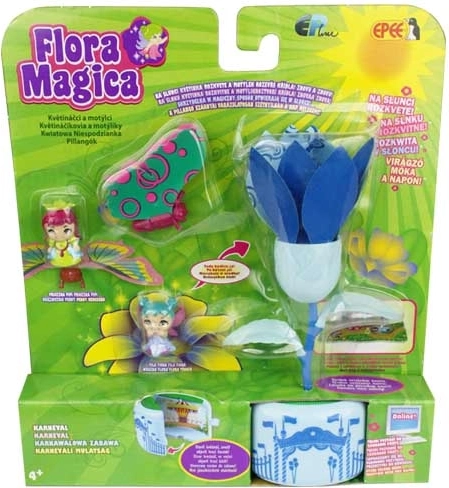 Floare magică Flora Magica și fluturaș – set de joacă 2 în 1