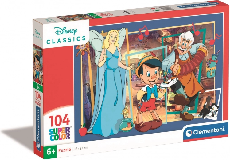 Puzzle CLEMENTONI Disney Pinocchio 104 piese